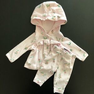 Carter's Floral Matching Set Size NB
